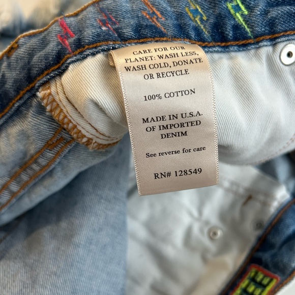 Aviator Nation Distressed Denim Shorts 25 - Picture 7 of 7